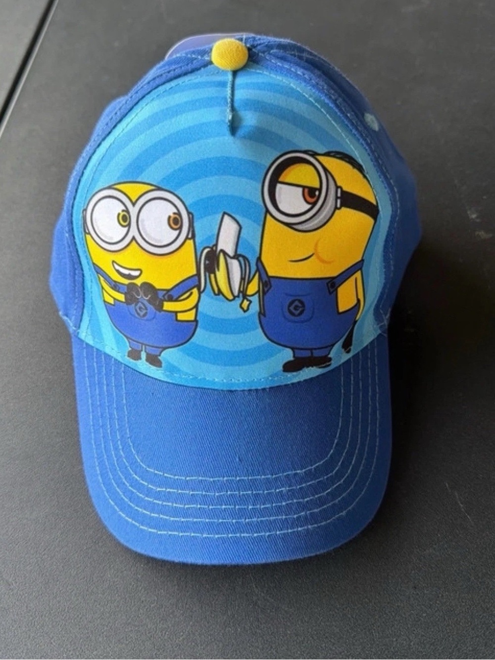 Minions Kid's Truckers Hat Baseball Cap Snap Back Mesh Universal Pictures Film